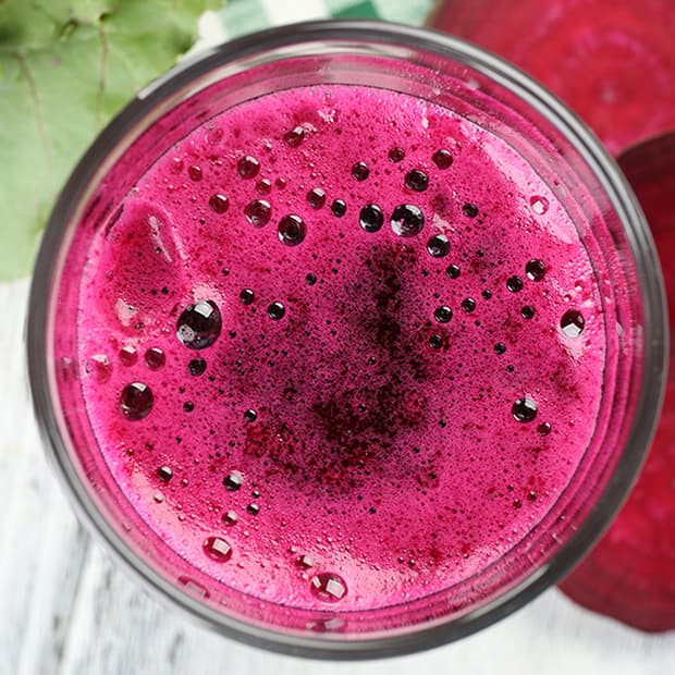 Image - glass with pink smoothie